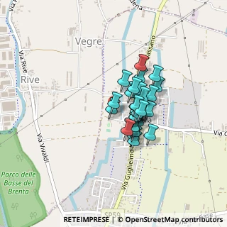 Mappa Via Loss, 36056 Tezze sul Brenta VI, Italia (0.25667)