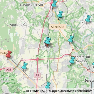 Mappa Via degli Arconati, 22074 Lomazzo CO, Italia (5.60273)