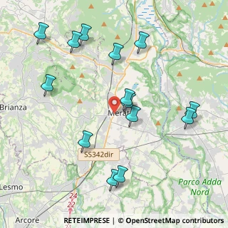 Mappa SP342dir, 23807 Merate LC, Italia (4.42857)