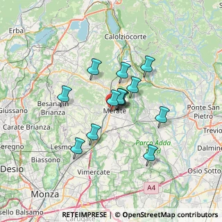 Mappa SP342dir, 23807 Merate LC, Italia (4.98923)