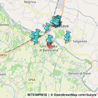 Mappa Piazza S. Pio X, 31048 San Biagio di Callalta TV, Italia (1.675)