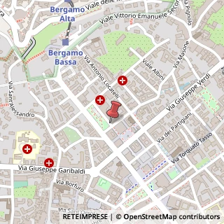 Mappa Piazzale della Repubblica,  1, 24122 Bergamo, Bergamo (Lombardia)