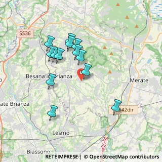 Mappa Via Cesare Cantù, 23873 Missaglia LC, Italia (3.34231)