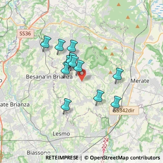Mappa Via Cesare Cantù, 23873 Missaglia LC, Italia (2.91917)