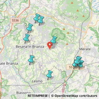 Mappa Via Cesare Cantù, 23873 Missaglia LC, Italia (4.67364)