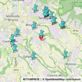 Mappa Via Cesare Cantù, 23873 Missaglia LC, Italia (1.2195)