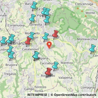 Mappa Via Cesare Cantù, 23873 Missaglia LC, Italia (2.577)