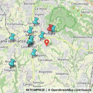 Mappa Via Cesare Cantù, 23873 Missaglia LC, Italia (2.04615)