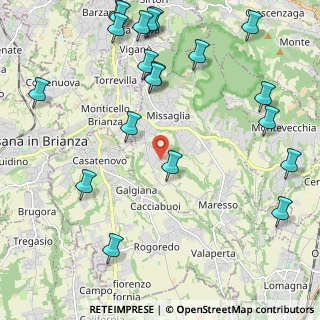 Mappa Via Cesare Cantù, 23873 Missaglia LC, Italia (2.794)