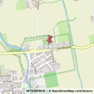 Mappa Via Muson, 31030 Castello di Godego TV, Italia, 31030 Castello di Godego, Treviso (Veneto)