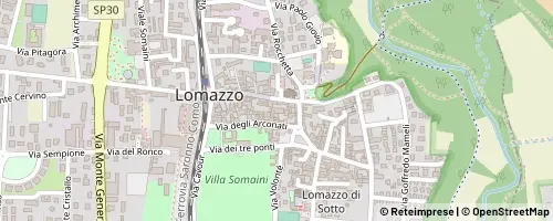 Mappa Lomazzo