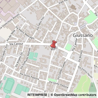 Mappa Via Massimo D'Azeglio, 10, 20833 Giussano, Monza e Brianza (Lombardia)