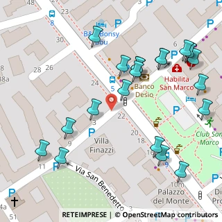 Mappa Via Don Carlo Botta, 24122 Bergamo BG, Italia (0.08)