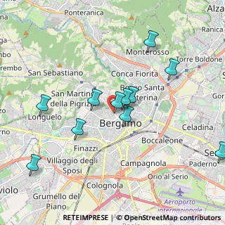 Mappa Via Don Carlo Botta, 24044 Dalmine BG, Italia (1.87455)