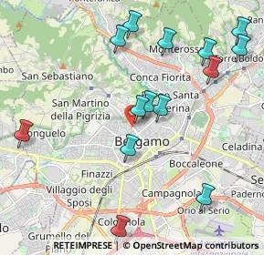 Mappa Via Don Carlo Botta, 24122 Bergamo BG, Italia (2.41067)