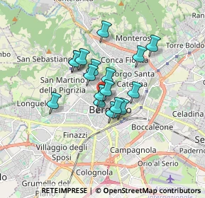 Mappa Via Don Carlo Botta, 24122 Bergamo BG, Italia (1.14765)