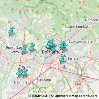 Mappa Via Don Carlo Botta, 24044 Dalmine BG, Italia (3.49545)