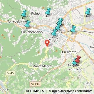 Mappa Via Palazzina, 36015 Schio VI, Italia (2.57273)