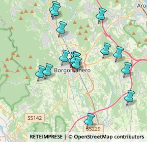 Mappa 28041 Borgomanero NO, Italia (3.57)