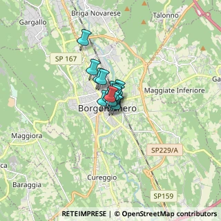 Mappa Via V. Tornielli, 28019 Borgomanero NO, Italia (0.55067)