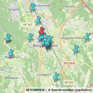 Mappa Via V. Tornielli, 28019 Borgomanero NO, Italia (1.6755)