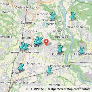 Mappa Largo San Leopoldo Mandic, 23900 Merate LC, Italia (2.2)