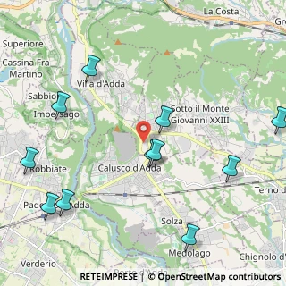 Mappa Via XXV Aprile, 24030 Carvico BG, Italia (2.56545)
