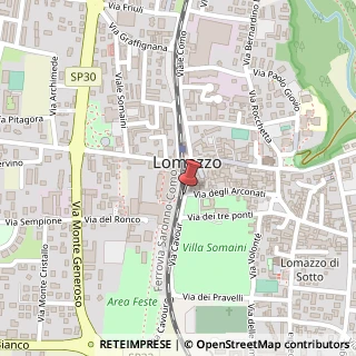 Mappa Corso Torino, 340, 22074 Lomazzo, Como (Lombardia)