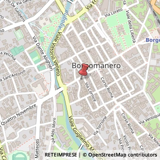 Mappa Corso G. Mazzini, 45, 28021 Borgomanero, Novara (Piemonte)