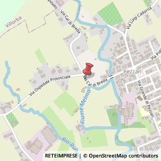 Mappa Via Cal di Breda,  57, 31030 Carbonera, Treviso (Veneto)