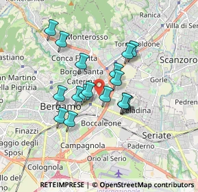 Mappa 24025 Bergamo BG, Italia (1.34824)