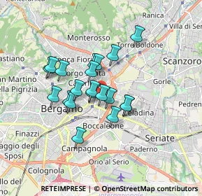 Mappa 24025 Bergamo BG, Italia (1.277)