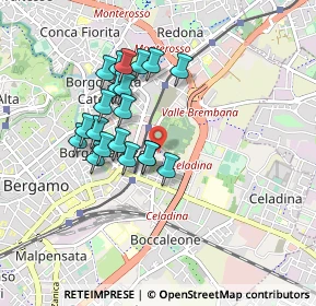 Mappa 24025 Bergamo BG, Italia (0.7515)