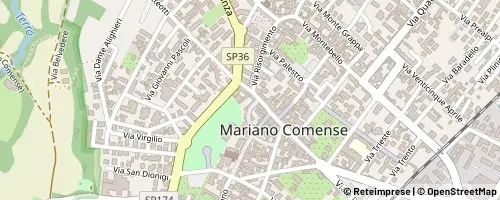 Mappa Mariano Comense
