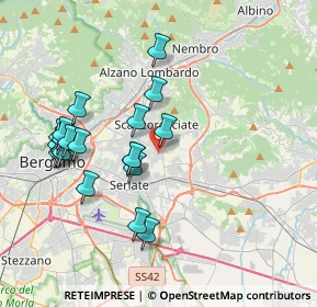 Mappa Piazza Elena, 24066 Pedrengo BG, Italia (3.796)