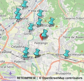 Mappa Piazza Elena, 24066 Pedrengo BG, Italia (1.90643)