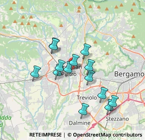 Mappa Via dei Mille, 24036 Ponte San Pietro BG, Italia (3.03714)