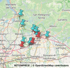 Mappa Via dei Mille, 24036 Ponte San Pietro BG, Italia (10.07083)