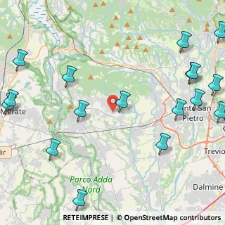 Mappa Via dei Gelsi, 24039 Sotto il Monte Giovanni XXIII BG, Italia (6.589)