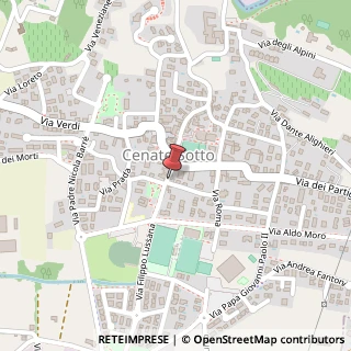 Mappa Via Filippo Lussana, 3, 24069 Cenate Sotto, Bergamo (Lombardia)