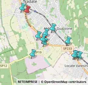 Mappa Via della Fornace Cortellezzi, 21049 Tradate VA, Italia (0.92083)