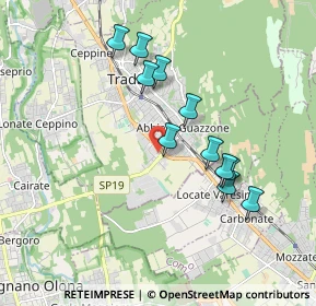 Mappa Via della Fornace Cortellezzi, 21049 Tradate VA, Italia (1.66364)