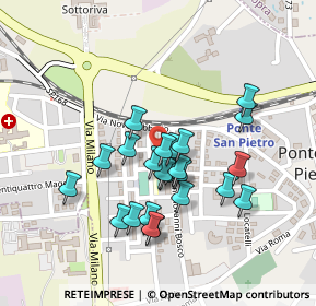 Mappa Via Santa Caterina da Siena, 24036 Ponte San Pietro BG, Italia (0.18519)