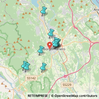 Mappa Via degli Ulivi, 28021 Borgomanero NO, Italia (2.76636)