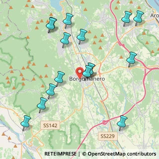 Mappa Via degli Ulivi, 28021 Borgomanero NO, Italia (4.74688)