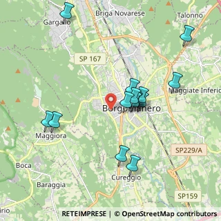 Mappa Via degli Ulivi, 28021 Borgomanero NO, Italia (1.84143)