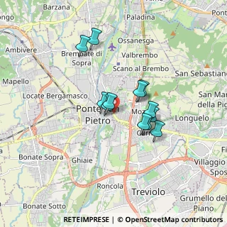 Mappa Via Brembo, 24030 Mozzo BG, Italia (1.285)