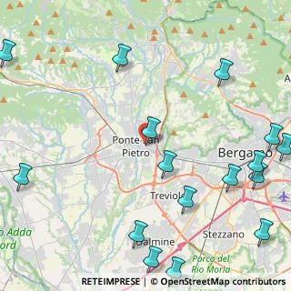 Mappa Via Brembo, 24030 Mozzo BG, Italia (6.22625)