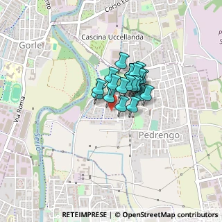 Mappa Via Giardini, 24066 Pedrengo BG, Italia (0.24583)