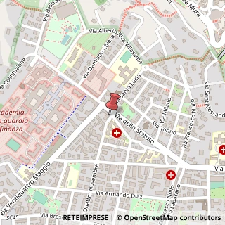 Mappa Via IV Novembre, 24128 Bergamo BG, Italia, 24128 Bergamo, Bergamo (Lombardia)
